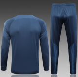 23/24  PSG Jacket Tracksuit sapphire blue Soccer Jersey