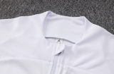 23/24  PSG Jacket Tracksuit white Soccer Jersey