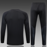 23/24  PSG Jacket Tracksuit black Soccer Jersey