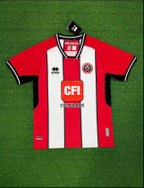 23-24  Sheffield home  Fan Version  Soccer Jersey