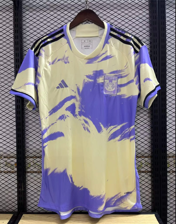 23/24 Tigres Second away Fan Version Soccer jersey