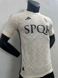 23-24  Rome away Player Version  Soccer Jersey
