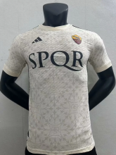 23-24  Rome away Player Version  Soccer Jersey