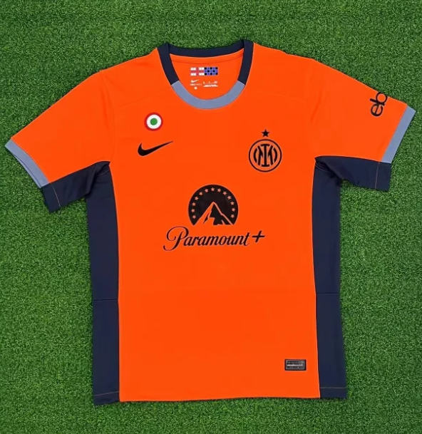 23-24 Inter Milan Second away  Fans Version Soccer Jersey