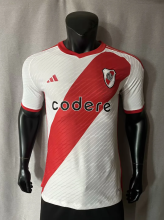 23/24  River Plate home  Player Version Soccer Jersey