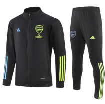 23/24  Arsenal Jacket Tracksuit black B款 Soccer Jersey