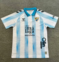23/24 Malaga home Fan Version soccer Jersey