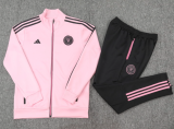 23/24 Miami Jacket Tracksuit  pink Soccer  Jersey