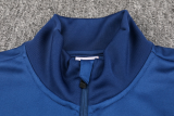 23/24 Manchester City Jacket Tracksuit dark blue B款 Soccer Jersey