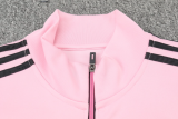 23/24 Miami Jacket Tracksuit  pink Soccer  Jersey