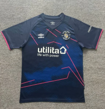 23/24 Luton Second away white Fans Version  Soccer Jersey