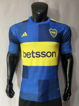 23/24 Boca home Player Version Soccer Jersey