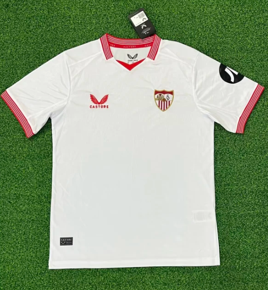 23/24 Sevilla Home soccer Jersey Fans Version