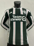 23-24 M-U away long sleeve Player Version  Soccer Jersey