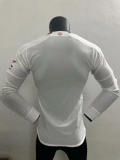 23-24 M-U Second away long sleeve Player Version  Soccer Jersey