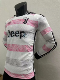 23/24 Juventus away long sleeve player version Soccer Jersey