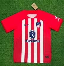 23/24 Atletico Madrid Home  Fans Version Soccer Jersey