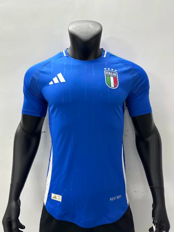 24/25 Italy Home  Player Version Soccer Jersey