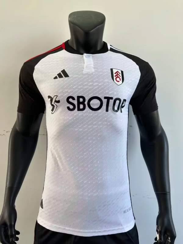 23/24 Fulham Home Player Version  Soccer Jersey
