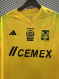 23/24 Tigres training suit  Fan Version Soccer jersey