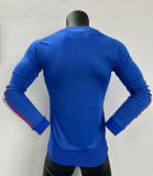 24/25 Italy long sleeve Home  Player Version Soccer Jersey