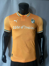 23/24 Ivory Coast orange Player Version  Soccer Jersey 科特迪瓦