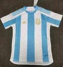23/24  Argentina home Fan Version Soccer Jersey 1:1 Qualit (3 Stars 3星)