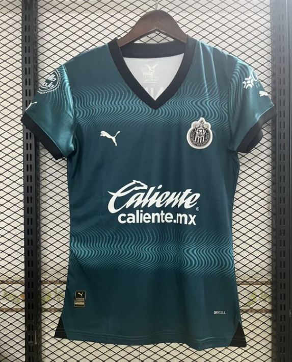 23/24 Chivas Guadalajara CD Women Second away Fans Version Soccer Jersey