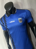 Retro 1994  Argentina Player version Soccer Jersey