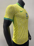 24-25 Copa America Brazil home Player Version Soccer Jersey