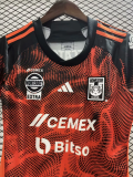 23/24 Tigres Women Second away Fan Version Soccer jersey