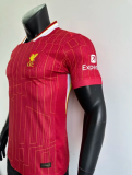 24/25  Liverpool home  Player Version Soccer jersey