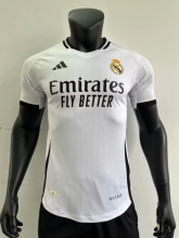 24-25 Real Madrid home Player Version Soccer Jersey