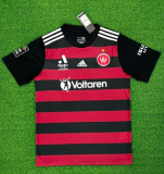 24/25 Western Sydney home Fans  Version Soccer jersey