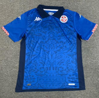 2024 Tunisia Second away Fans  Version Soccer jersey