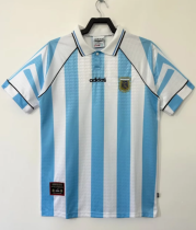 Retro 96/97 Argentina Home 0038 Soccer Jersey