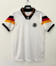 Retro 1992 Germany  Home 0035 Soccer  Jersey