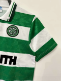 Retro 1989/91 Celtic home 0038 Soccer Jersey