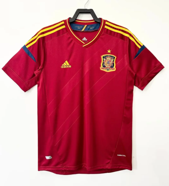 Retro 2012 Spain Home 0038 Soccer Jersey