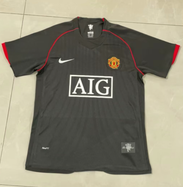 Retro 2007/08  M-U away 0035  Soccer Jersey