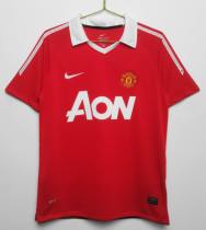 Retro 2010/11  M-U home Soccer Jersey