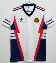 Retro 1990 Yugoslavia away Soccer  Jersey