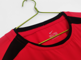 Retro 02/04  M-U home Long Sleeve Soccer Jersey