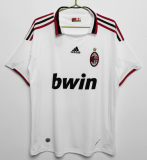 Retro  2009/10  AC Milan  Away Soccer Jersey