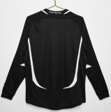 Retro 06/07 Real Madrid Long Sleeve Second away Soccer Jersey