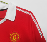 Retro 2010/11 M-U home long sleeve Soccer Jersey