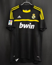 Retro 2011/12  Real Madrid goalkeeper black Soccer Jersey