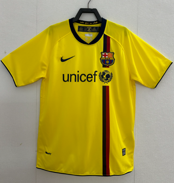 Retro 08/09  Barcelona away soccer Jersey  Thai  Qaulity