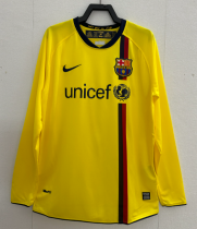 Retro 08/09  Barcelona away  Long Sleeve Jersey  Thai  Qaulity