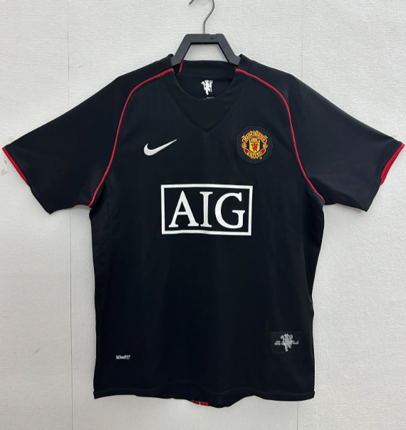 Retro 07/08  M-U Second away Soccer Jersey